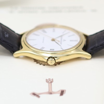 27124543c - Jaeger-LeCoultre Heraion Armbanduhr in GG 750/000, Schweiz verk. lt. beil. Pap. 03/1994, ...