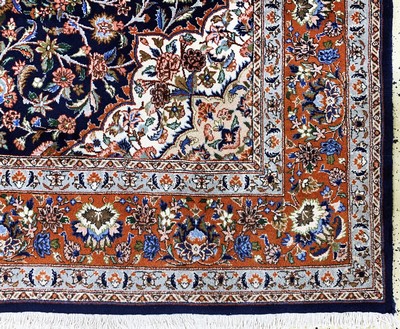 27124598a - Yazd, Persia, late 20th century, wool on cotton, approx. 305 x 202 cm, condition: 1-2. ...