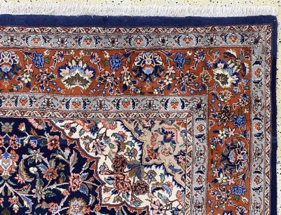 27124598f - Yazd, Persia, late 20th century, wool on cotton, approx. 305 x 202 cm, condition: 1-2. ...