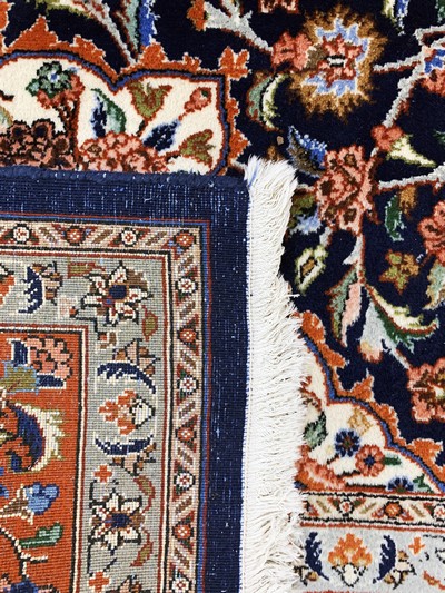 27124598i - Yazd, Persia, late 20th century, wool on cotton, approx. 305 x 202 cm, condition: 1-2. ...
