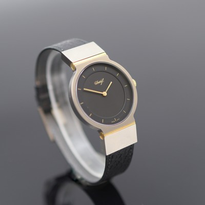 27124975a - DAVIDOFF seltene, nahezu neuwertige Designerarmbanduhr, Schweiz 1990er Jahre, beids. ...