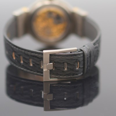 27124975d - DAVIDOFF seltene, nahezu neuwertige Designerarmbanduhr, Schweiz 1990er Jahre, beids. ...