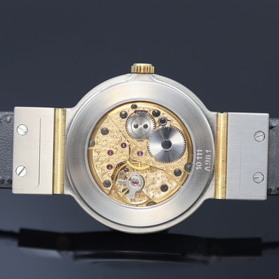 27124975e - DAVIDOFF seltene, nahezu neuwertige Designerarmbanduhr, Schweiz 1990er Jahre, beids. ...