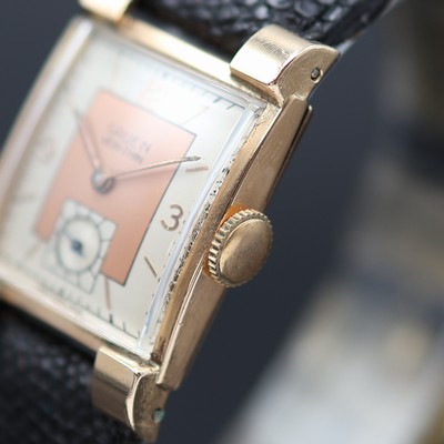 27124977c - GRUEN VERI-THIN Armbanduhr in RG 585/000 Referenz 530/430, Schweiz / USA im 1945, ...