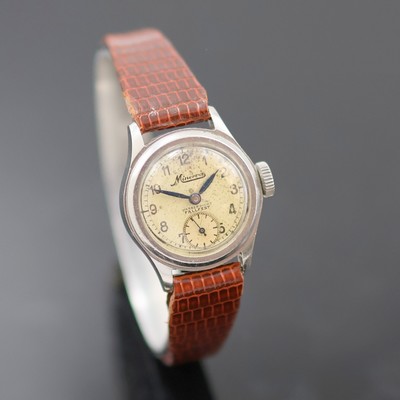 27124980b - MINERVA rare vintage ladies wristwatch with German dial-inscription Wasserdicht Fallfest ...