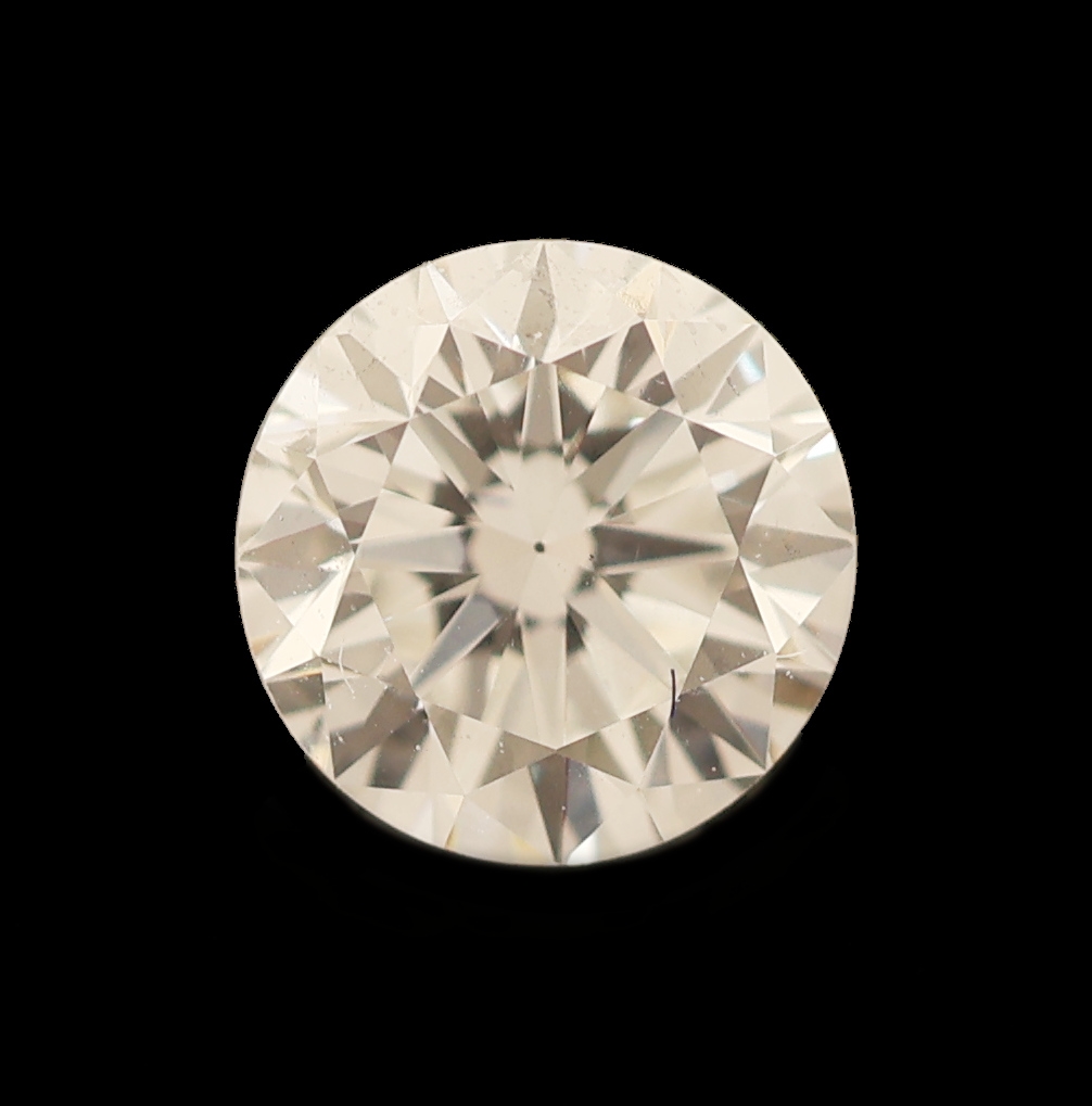 Image 27125017 - Loser Brillant 0.373 ct hochfeines Weiß (D)/vs2, DPL-Expertise anbei Schätzpreis: 875, ...
