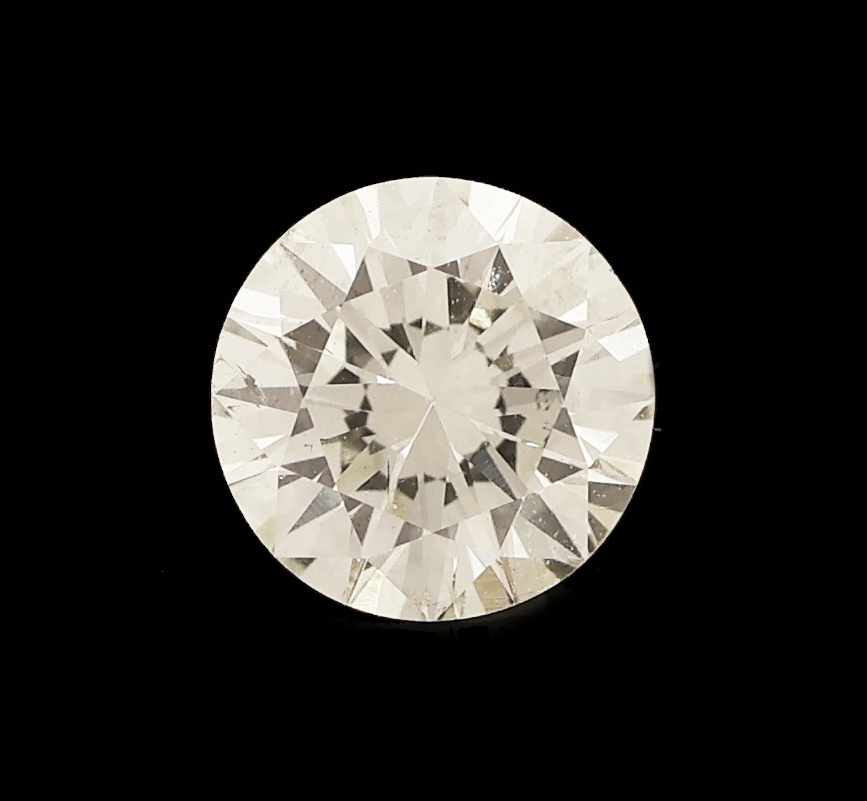 Image 27125022 - Loose brilliant 0.562 ct Cape(P-R) Very Light Yellow/p1, DPL-expertise attached Valuation ...