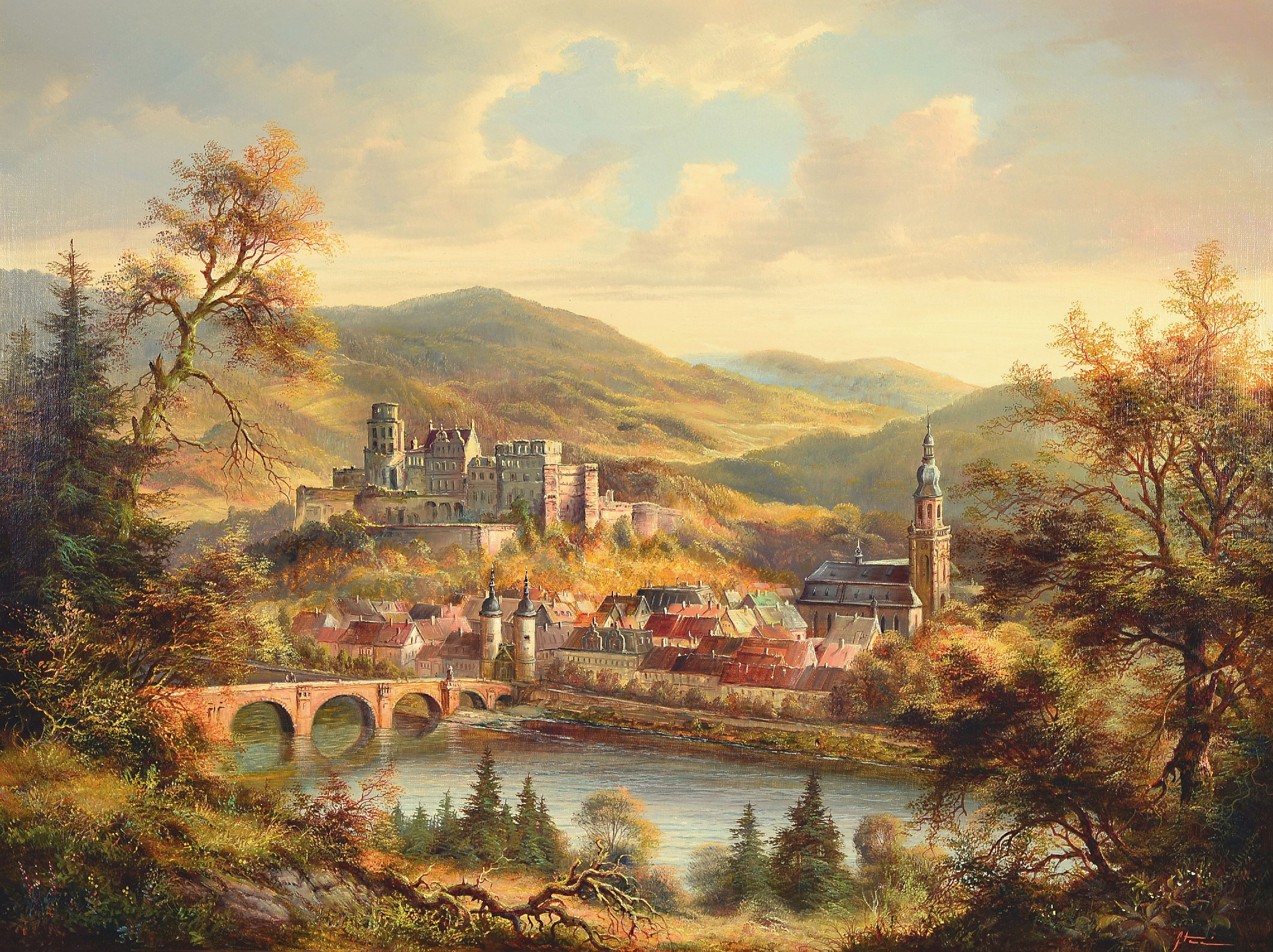 Image 27125023 - Karl Heinz Stienen, 1829 Duisburg -2000 Homberg, Schüler von Prof. Pozsony und Prof. ...