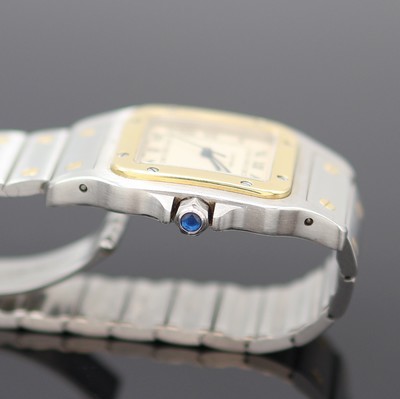 27125024d - CARTIER Armbanduhr Santos Galbee Referenz 187901, Schweiz um 1995, quarz, Edelstahl/Gold ...
