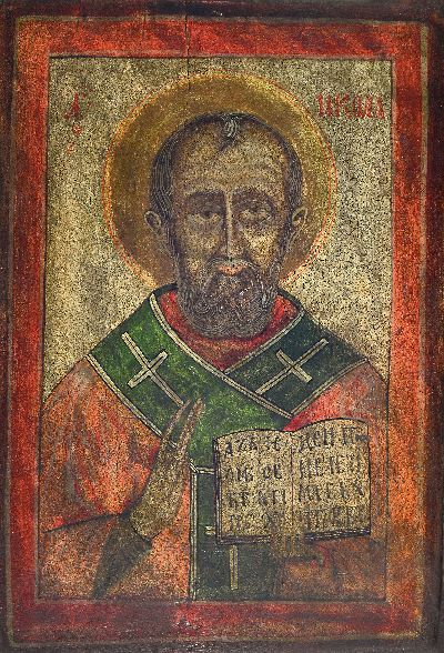 27125277a - 2 Ikonen, Russland, 20.Jh., Tempera auf Holz, Christus als Pantokrator, 30x24 cm, ...