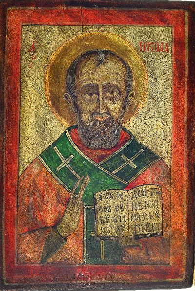 27125277l - 2 Ikonen, Russland, 20.Jh., Tempera auf Holz, Christus als Pantokrator, 30x24 cm, ...