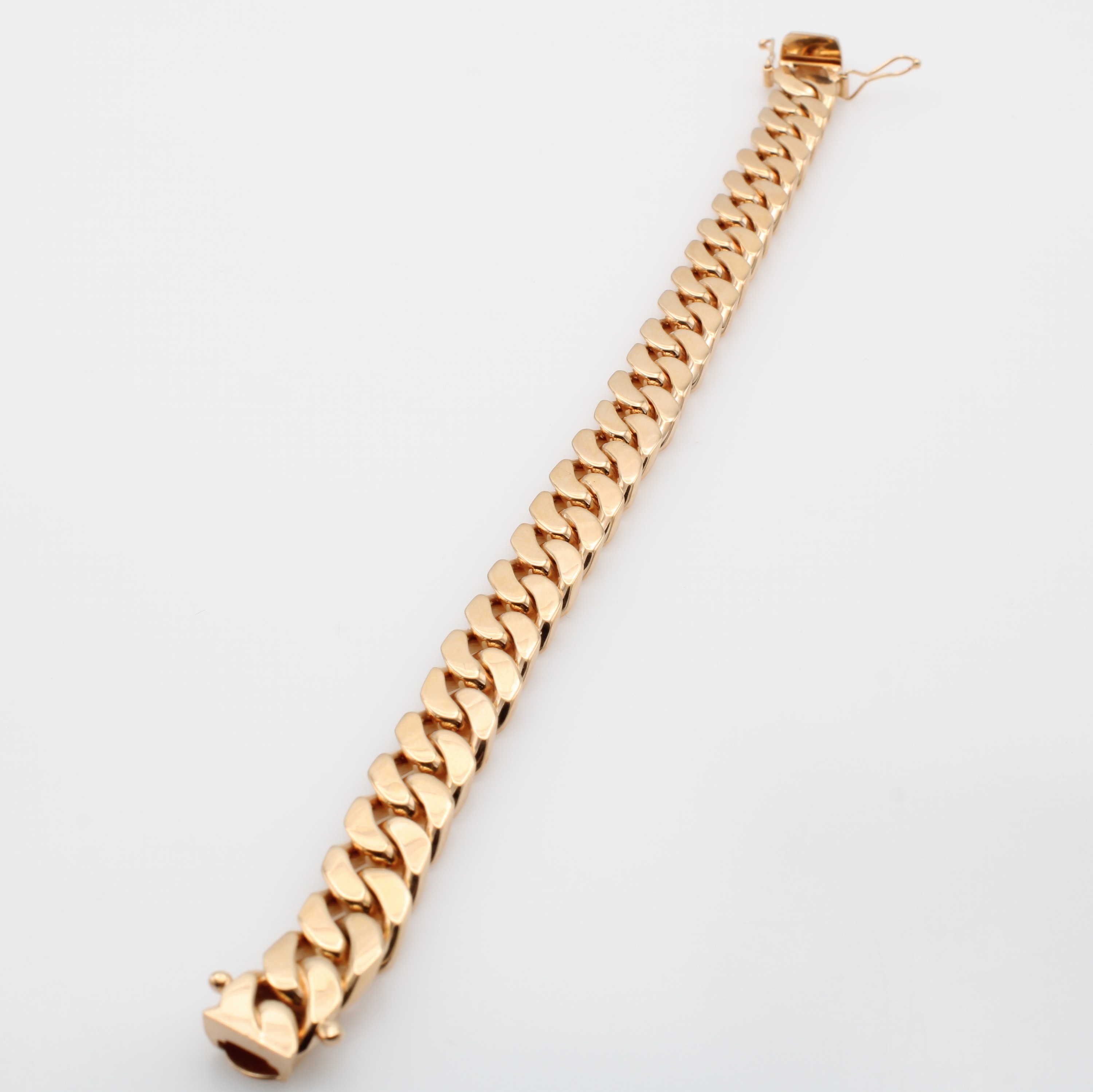 Image 27125388 - Panzerarmband, RG 585/000, Kastenschl. m. Sicherheitsachten, B. ca. 8 mm, L. ca. 19 cm