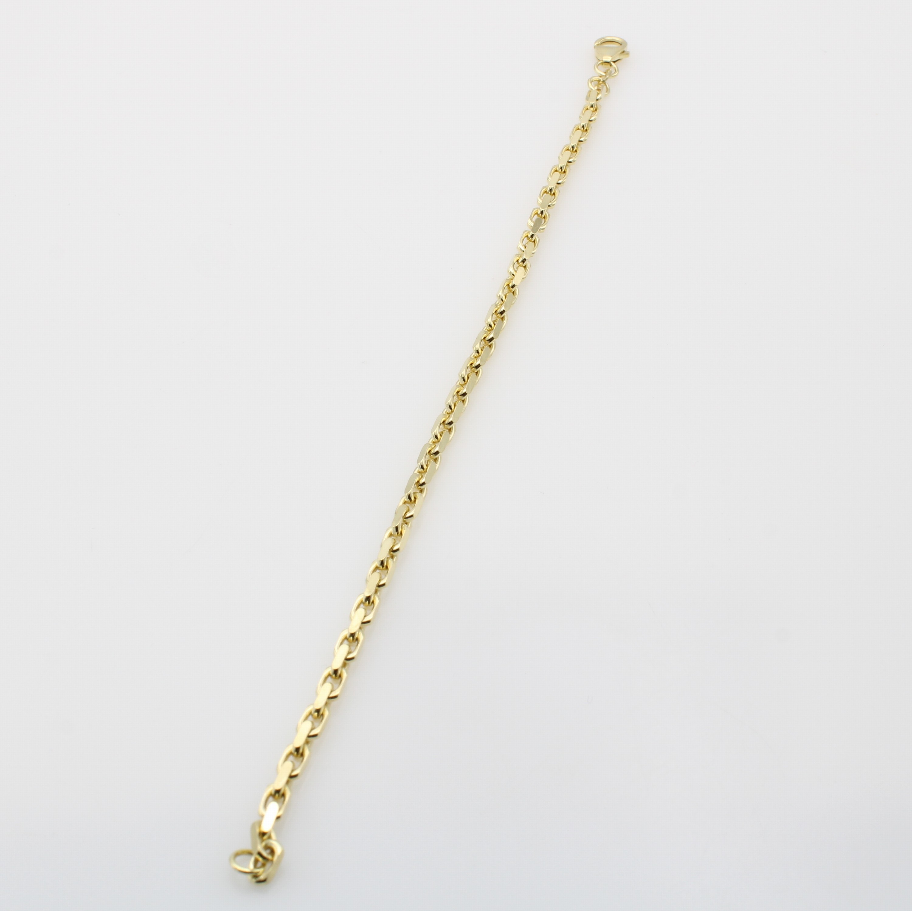 Image 27125392 - Ankerarmband, GG 585/000, Karabinerschl., B. ca. 3 mm, L. ca. 19 cm