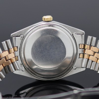 27125329f - ROLEX Oyster Perpetual Datejust Armbanduhr Referenz 1601, Schweiz um 1970, Automatik, ...