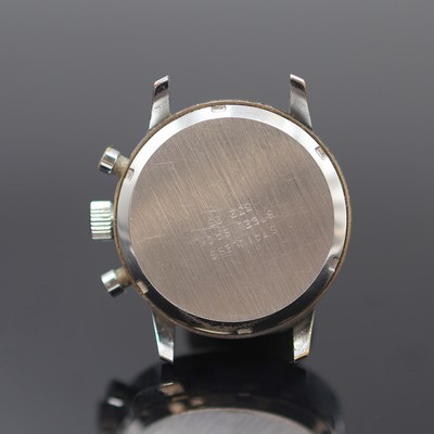 27125445c - MARCEL ET CIE verchromter Armbandchronograph mit Kaliber Valjoux 7733, Schweiz um 1970, ...
