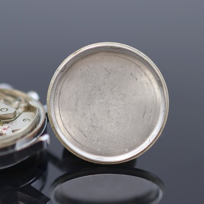 27125445e - MARCEL ET CIE verchromter Armbandchronograph mit Kaliber Valjoux 7733, Schweiz um 1970, ...