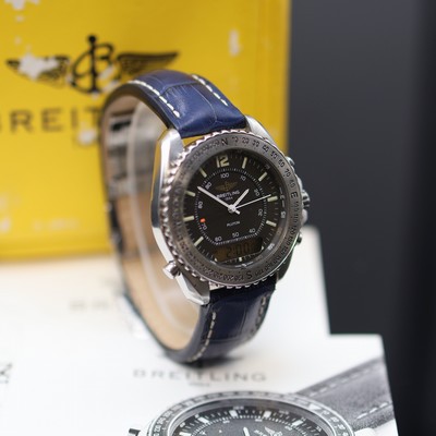 27125476a - BREITLING Pluton Multifunktions-Armbanduhr Referenz A51038, quarz, Boden und Krone ...