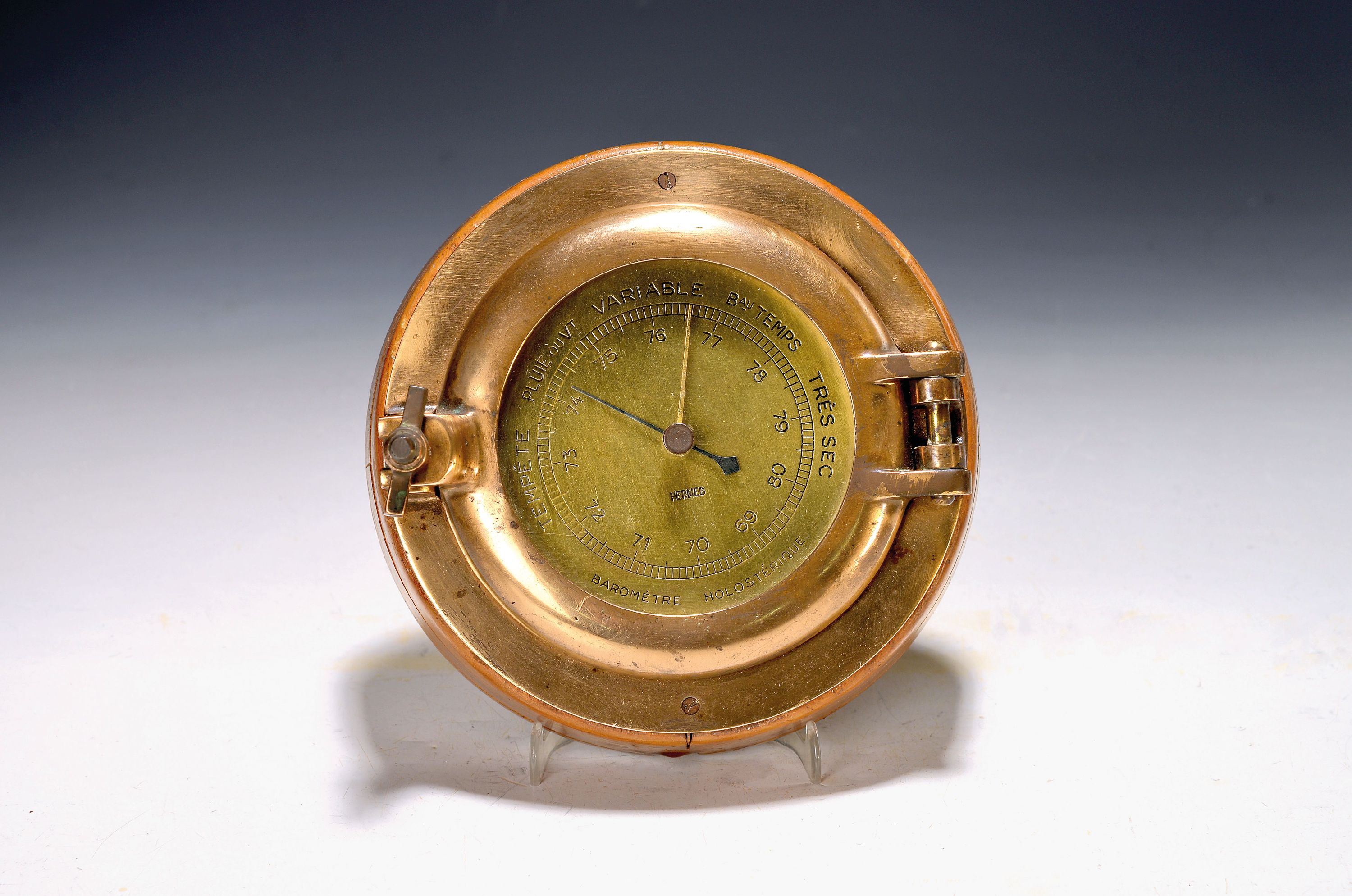 Image 27125561 - Barometer, Hermes Frankreich, erste Hälfte 20.Jh., System Barometre Holosterique ...