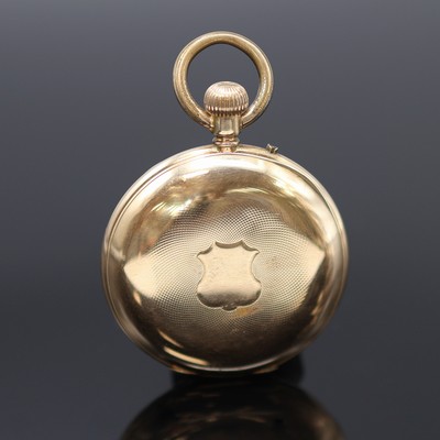 27125505g - WUILLEUMIER-ROBERT & FILS offene Herrentaschenuhr in RoseG 585/000, Schweiz um 1900, ...