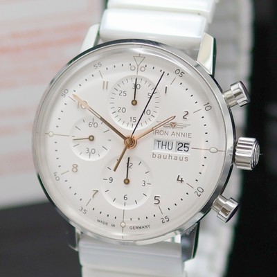 27125557a - IRON ANNIE Armbandchronograph Bauhaus Referenz 5018-4, Automatik, Deutschland/Schweiz um ...