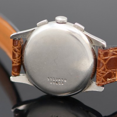 27125668d - UNIVERSAL GENEVE Uni-Compax Schaltradchronograph in Edelstahl Referenz 22431, Schweiz ...