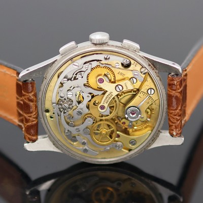 27125668e - UNIVERSAL GENEVE Uni-Compax Schaltradchronograph in Edelstahl Referenz 22431, Schweiz ...
