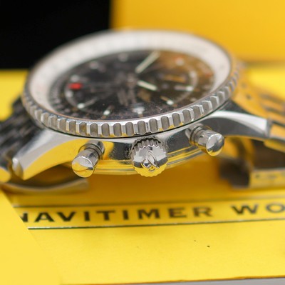 27125784e - BREITLING Navitimer World Chronometer Herrenarmbanduhr mit Chronograph und zweiter ...