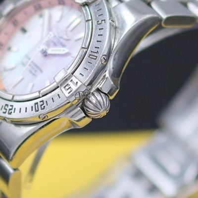 27125785c - BREITLING Starliner Chronometer Damenarmbanduhr Referenz A71340, Schweiz um 2005, quarz, ...