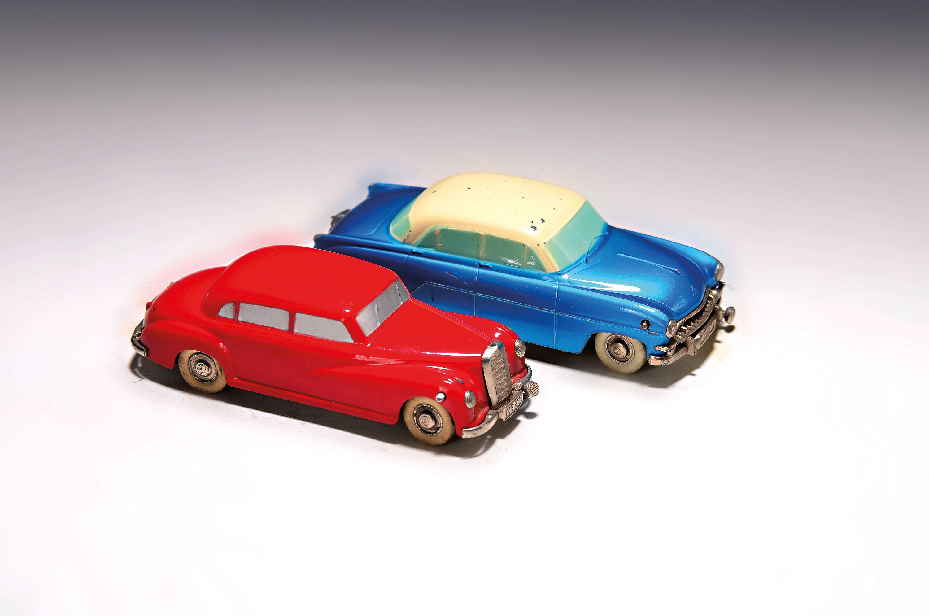 Image 27126067 - 2 Kölner Automodelle, Prämeta, Britische Zone, 1950er-Jahre, Metallgussgehäuse, ...