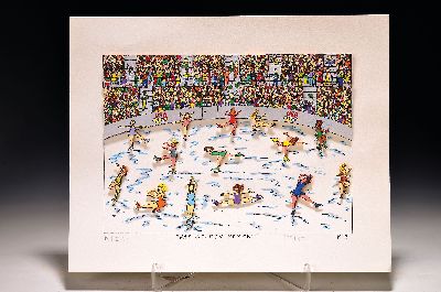 27126118k - James Rizzi, 1950 Brooklyn New York - 2011, ´ That Golden Moment´, 3D-Konstruktion ...