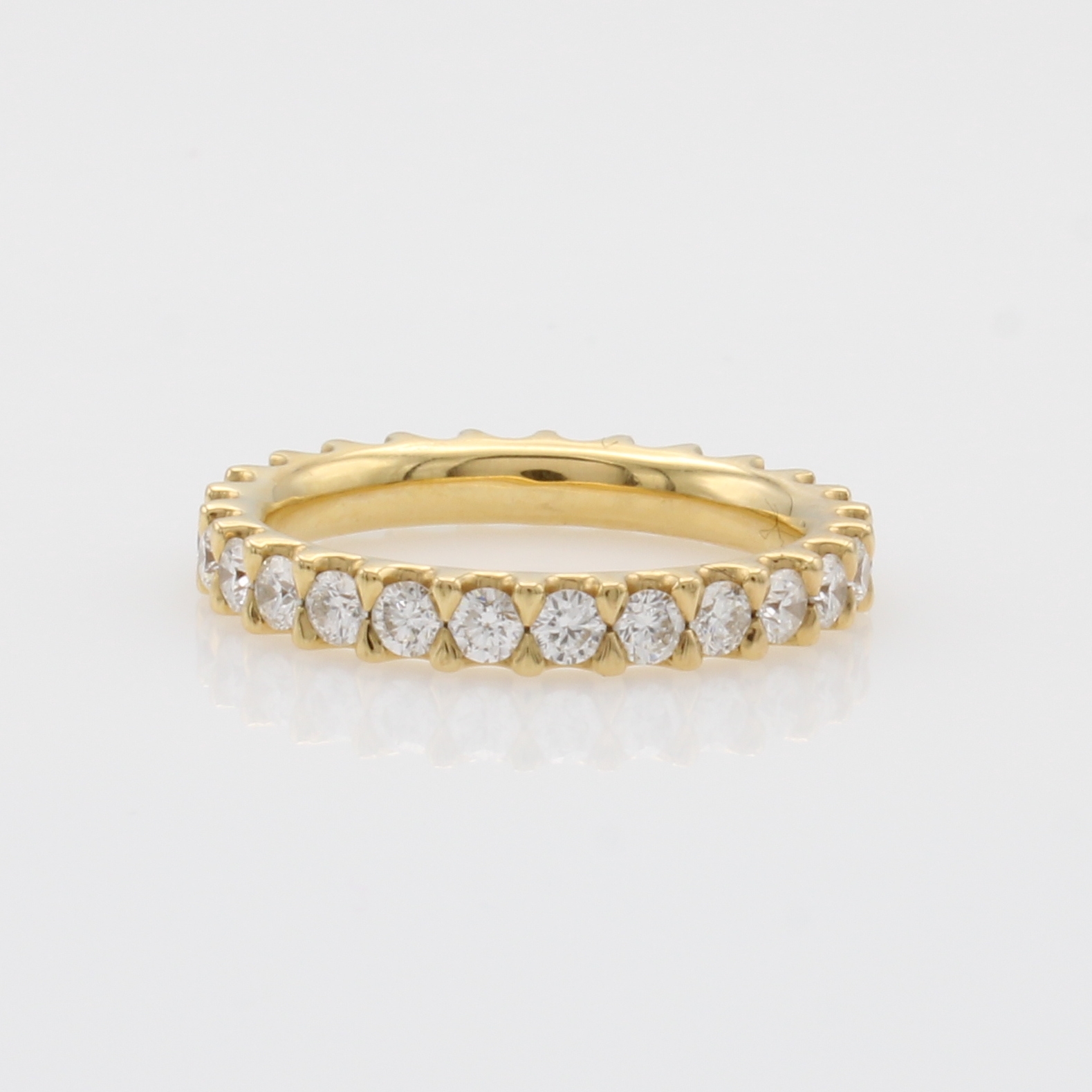 Image 27126243 - Memoryring mit Brillanten, RoséG 750/000, 26Brill. zus. ca. 1.50 ct Weiß/lupenrein, RW ...