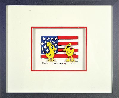 27126232k - James Rizzi, 1950 Brooklyn New York - 2011, 3D-Konstruktion, ´Free To Love´, num.3/350, ...