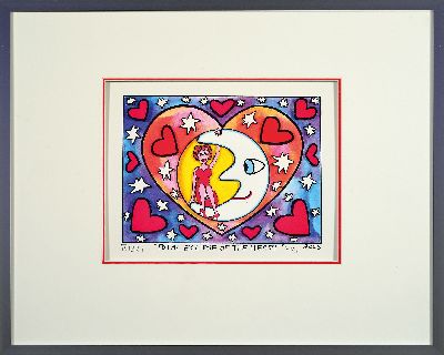 27126236k - James Rizzi, 1950 Brooklyn New York - 2011, 3D-Konstruktion, ´Total Eclipse Of The ...