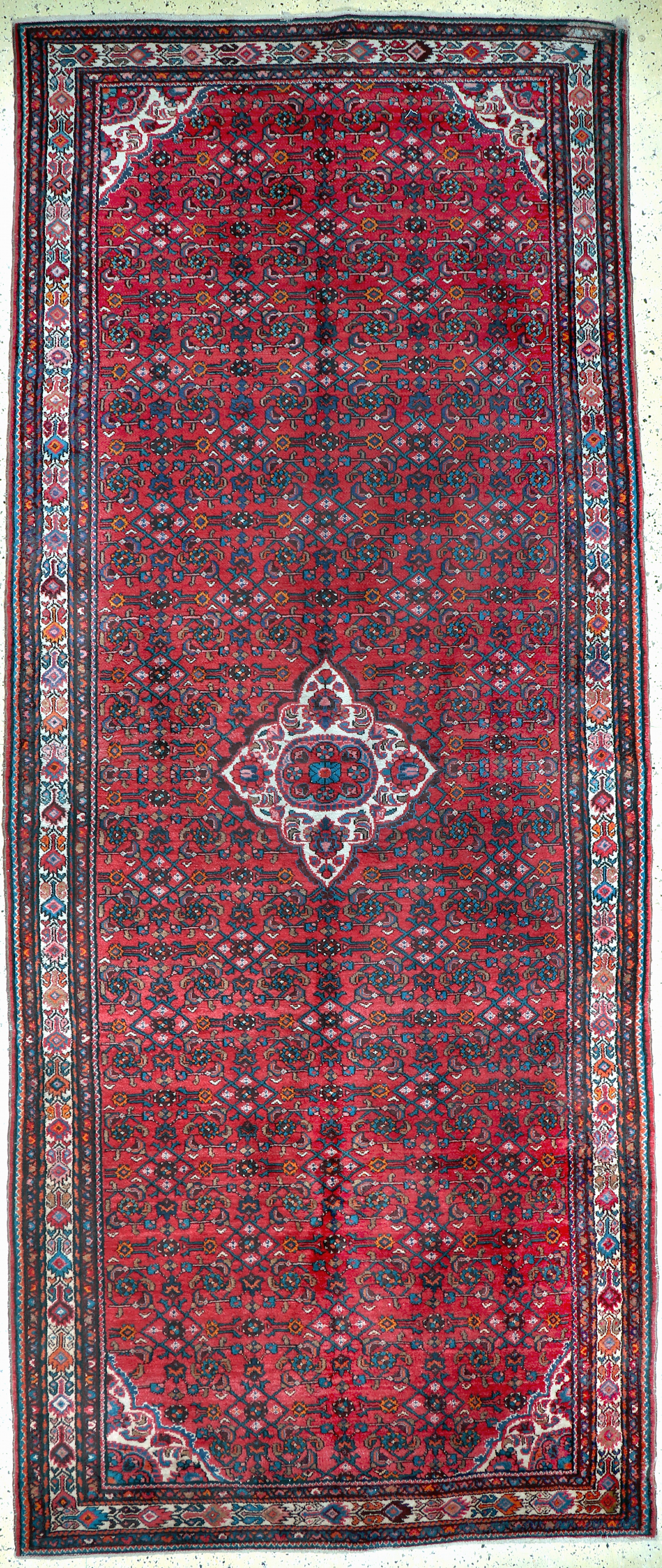 Image 27126565 - Hosseinabad, Persien, Mitte 20.Jhd, Wolle auf Baumwolle, ca. 395 x 165 cm, EHZ: ...
