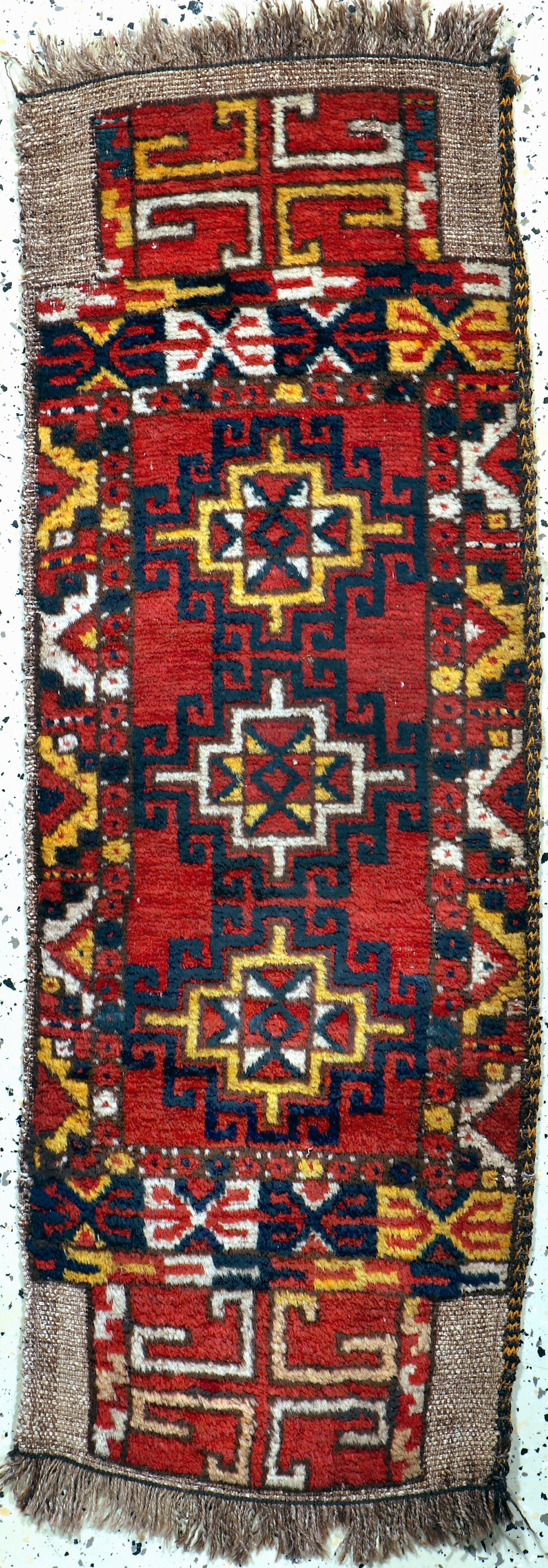 Image 27126585 - Karakalpak´Napramatsch´antik, Kirgisistan, um 1900, Wolle auf Wolle, ca. 116 x 42 cm, ...