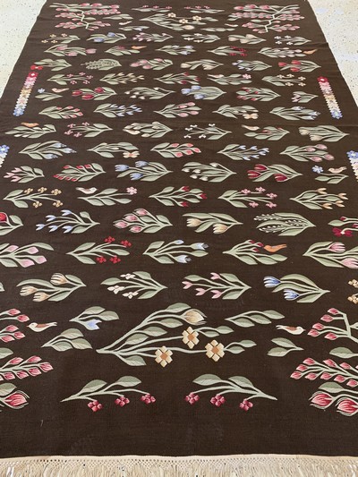 27126579g - ´Bessarabian´Kelim, Balkan, Mitte 20.Jhd, Wolle auf Baumwolle, ca. 295 x 200 cm, EHZ: ...