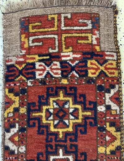 27126585a - Karakalpak´Napramatsch´antik, Kirgisistan, um 1900, Wolle auf Wolle, ca. 116 x 42 cm, ...