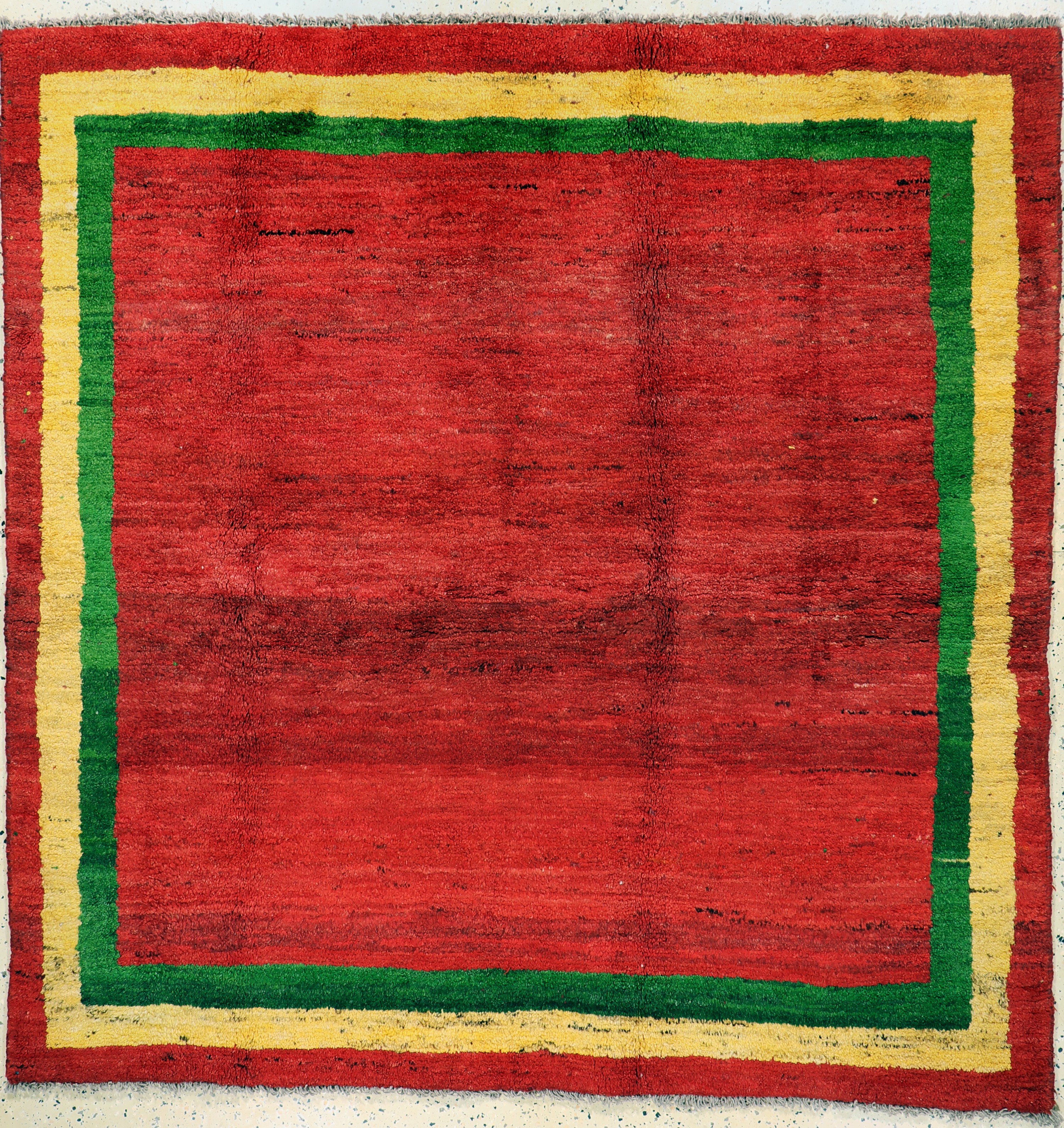 Image 27126983 - Gabbeh, Persien, Mitte 20.Jhd., Wolle auf Wolle, ca. 205 x 200 cm, EHZ: 2 Schätzpreis: ...