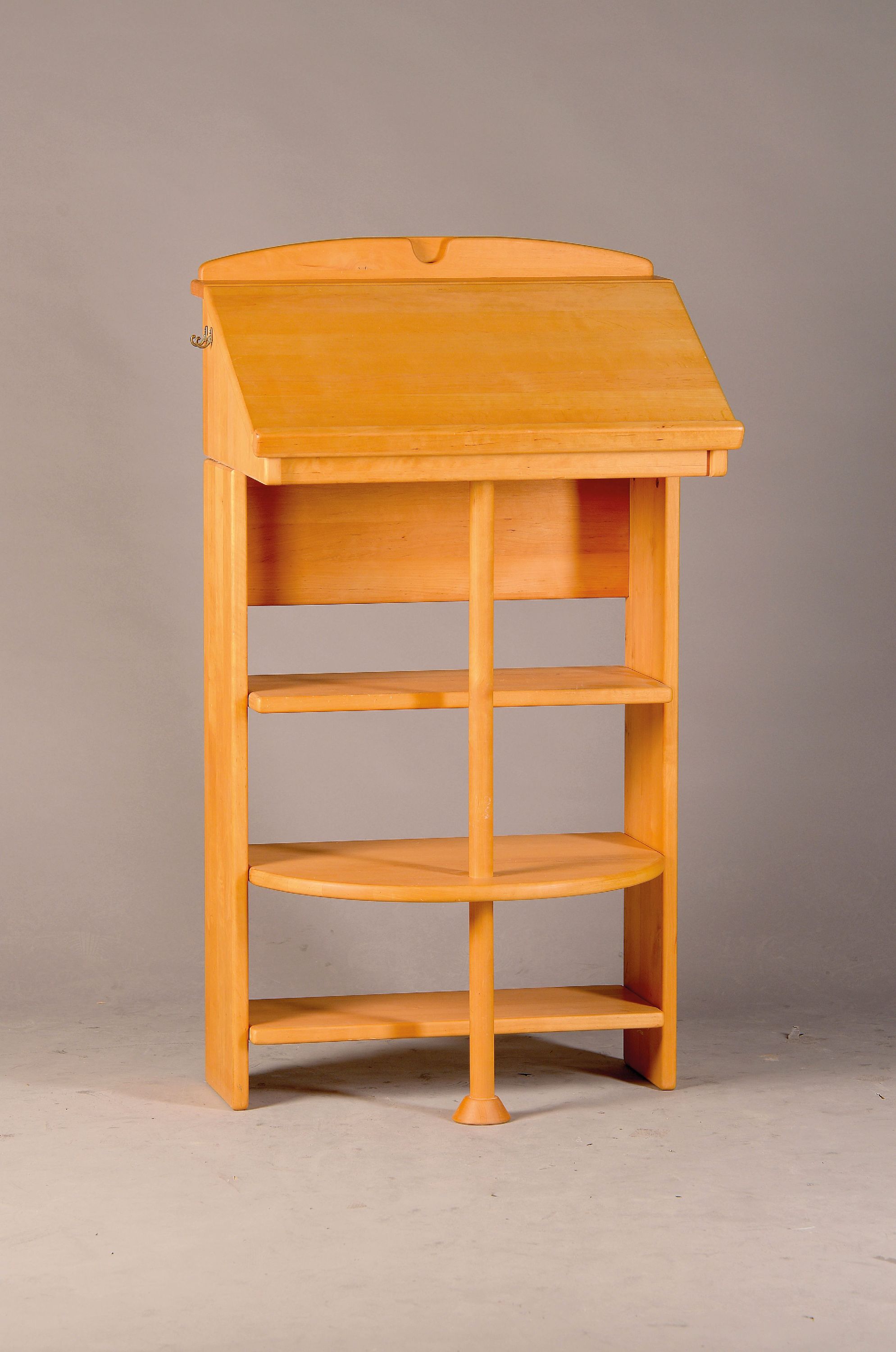 Image 27126993 - Stehpult im Biedermeier-Stil, 2.H. 20.Jh., Kirschbaum, Schreibpult aufklappbar dahinter ...