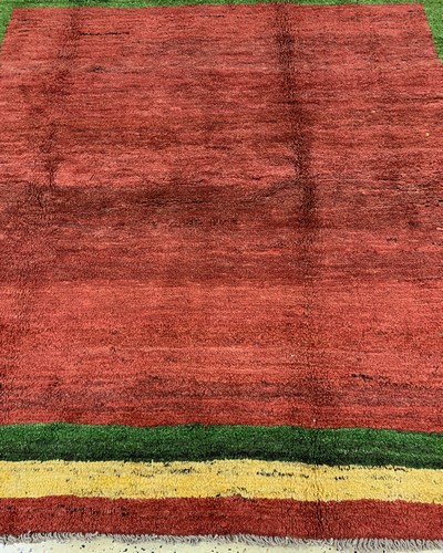 27126983e - Gabbeh, Persien, Mitte 20.Jhd., Wolle auf Wolle, ca. 205 x 200 cm, EHZ: 2 Schätzpreis: ...