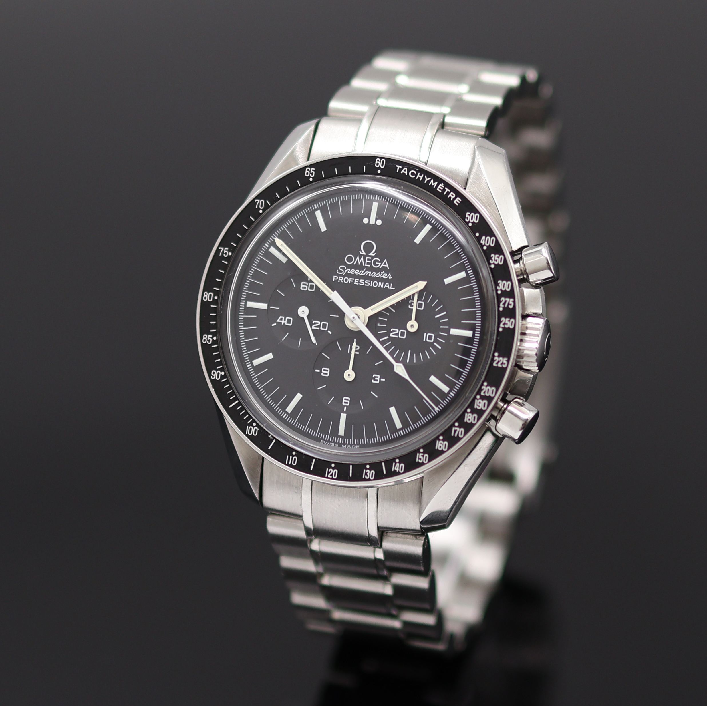 Image 27127019 - OMEGA Speedmaster Armbandchronograph Referenz 145.0022 / 345.0022, Handaufzug, ...