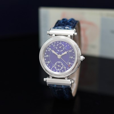 Image FORGET Classic D chronometer gents wristwatch no. D 174 with day and date, self winding, ...