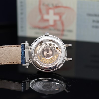 27127020e - FORGET Classic D Chronometer Herrenarmbanduhr Nr. D 174 mit Tag und Datum, Automatik, ...