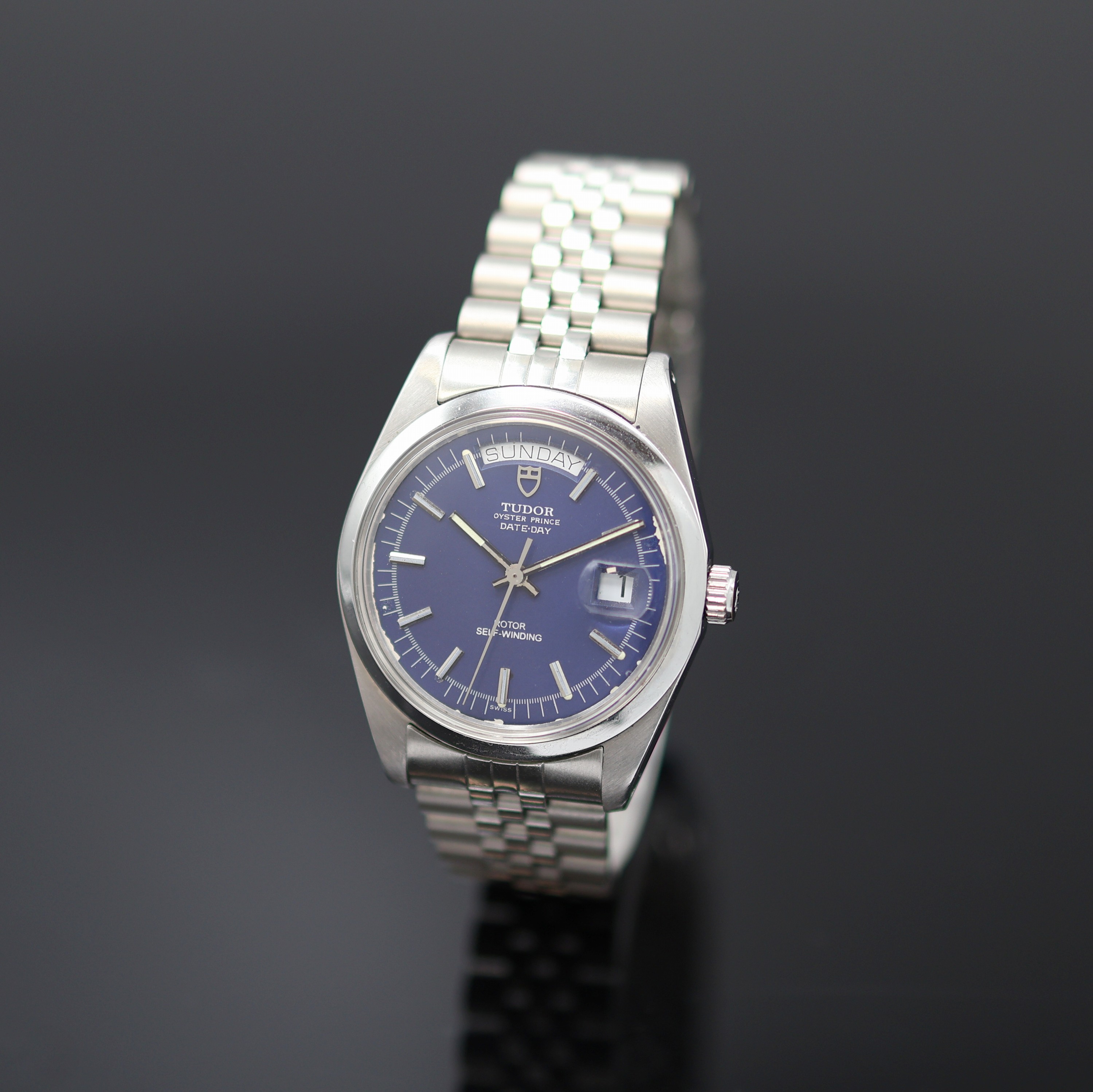 Image 27127129 - TUDOR Oyster Prince Date Day gents wristwatch reference 9450/0, Switzerland around ...