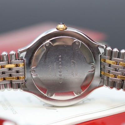 27127227f - CARTIER Armbanduhr Linie 21, quarz, Edelstahl/Gold kombiniert, Gliederband m. dopp. ...