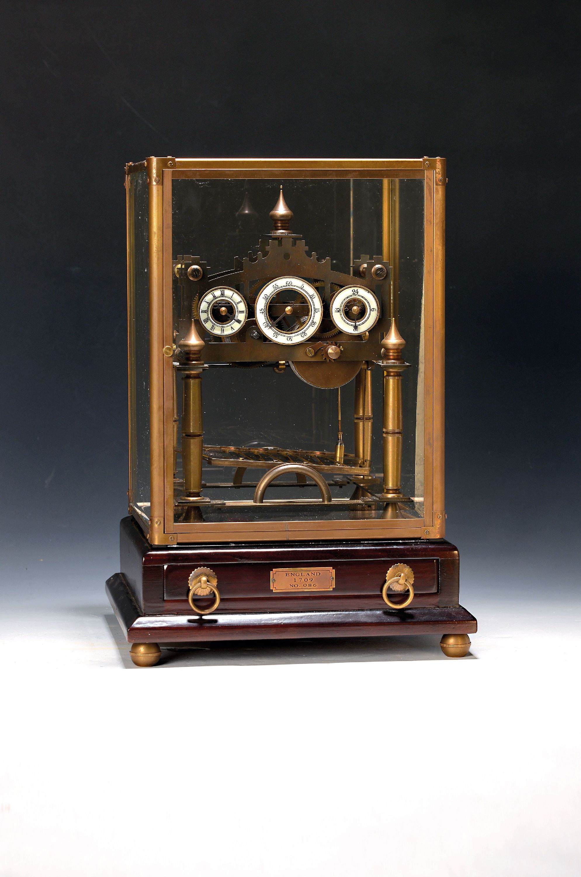 Image 27127377 - Kugeluhr nach Sir William Congreve, sog. ´Rolling Ball Clock´, England um 1900, ...