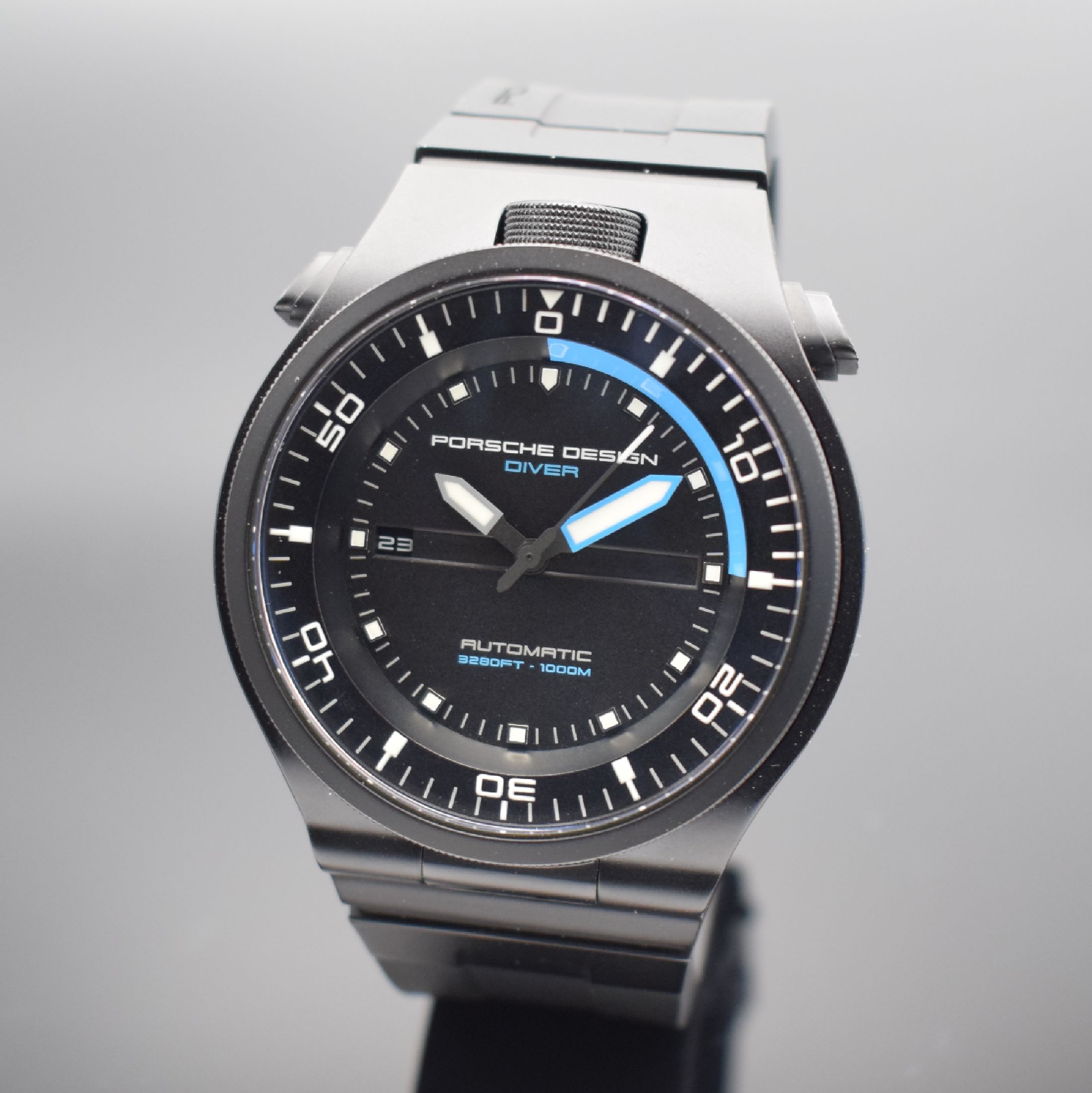 Image 27127484 - PORSCHE DESIGN Diver Herrenarmbanduhr Referenz P´6780, Automatik, geschwärztes ...