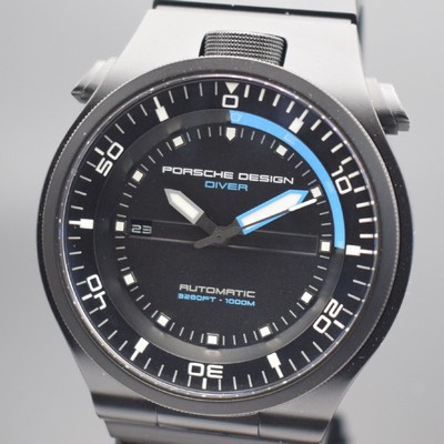 27127484a - PORSCHE DESIGN Diver Herrenarmbanduhr Referenz P´6780, Automatik, geschwärztes ...