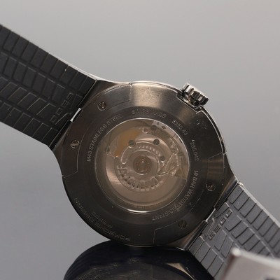 27127489f - PORSCHE DESIGN Flat Six Herrenarmbanduhr Referenz 6350.43,, Automatik, beids. vergl. ...
