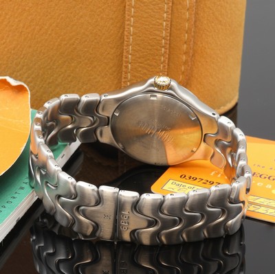 27127492b - EBEL Sportwave Herrenarmbanduhr Referenz 6120631, Automatik, Edelstahl/Gold komb. inkl. ...